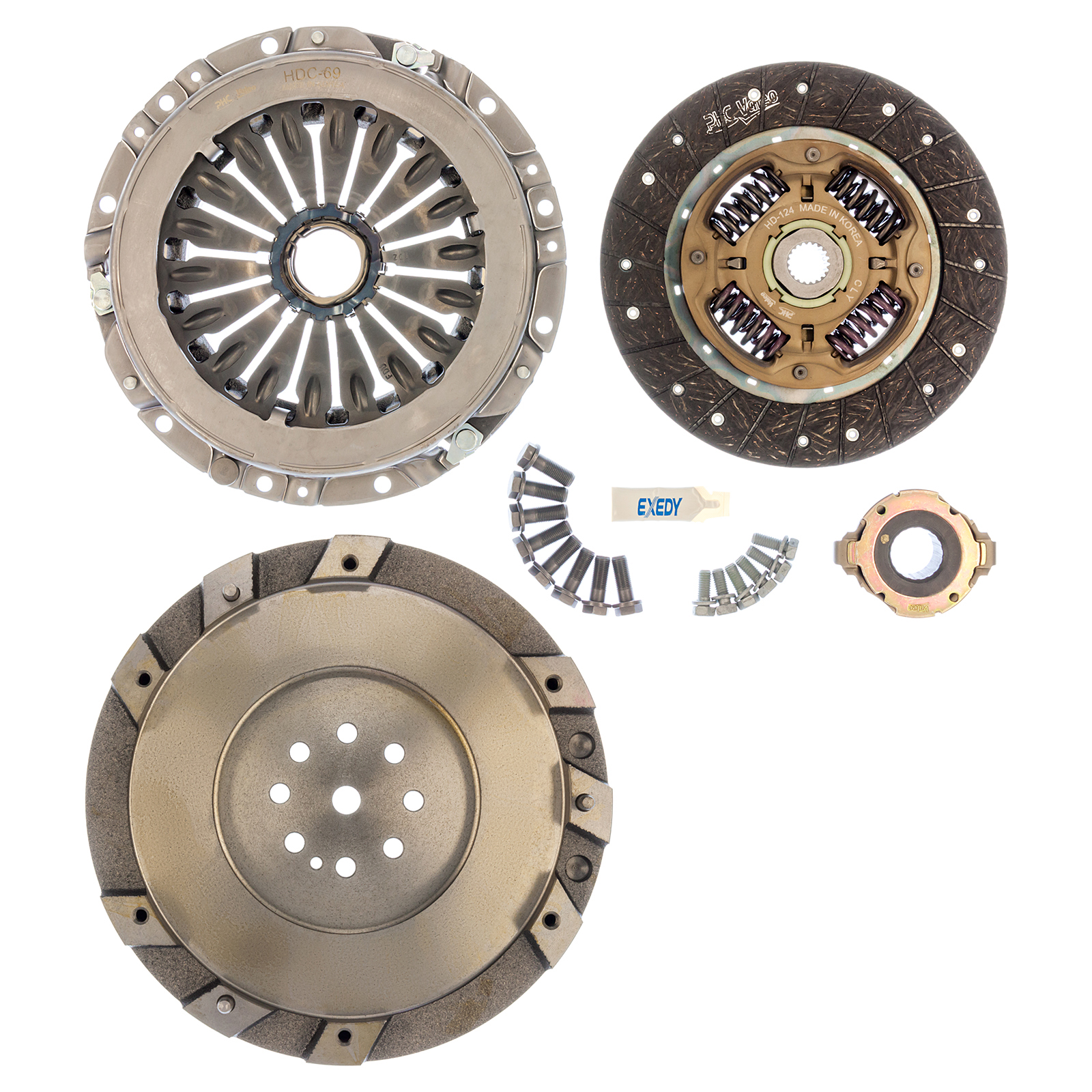 Exedy HYK1003 - OE 2002-2004 Hyundai Sonata L4 Clutch Kit Exedy HYK1003 - OE 2002-2004 Hyundai Sonata L4 Clutch Kit
