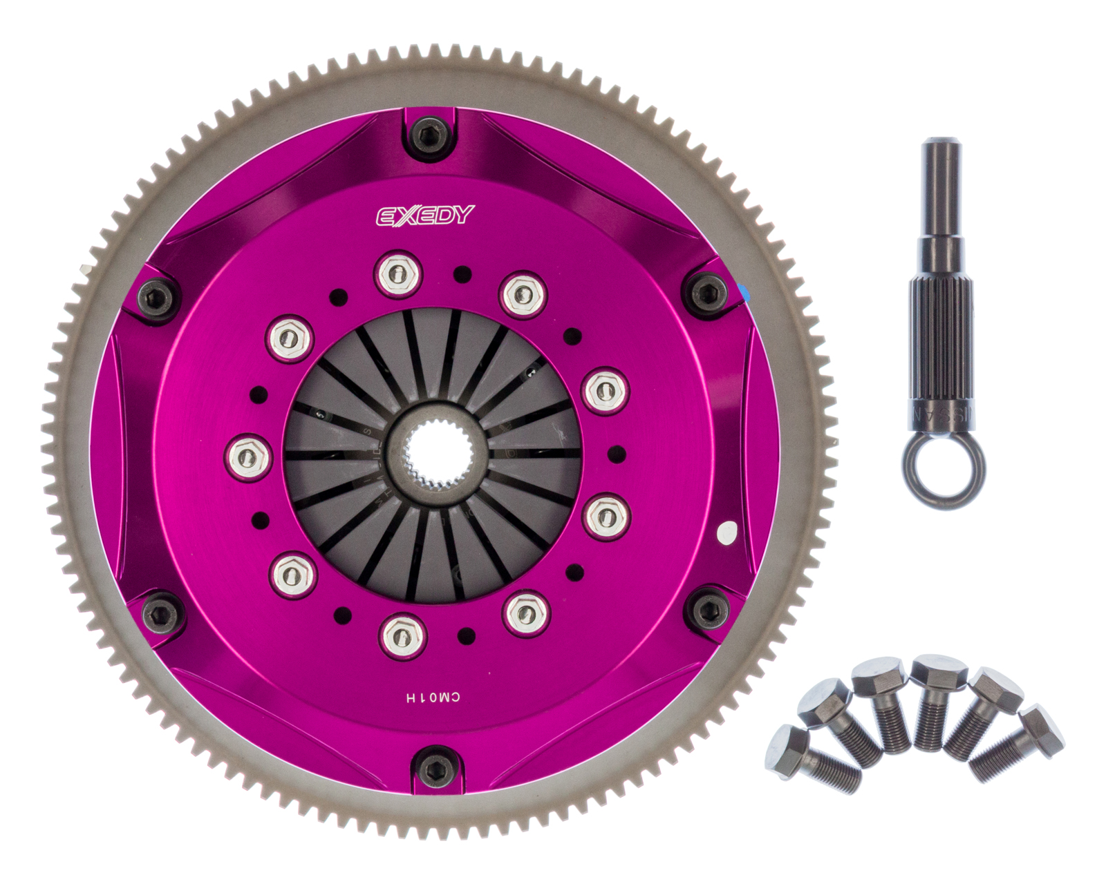 Exedy NM092SD - 1989-1998 Nissan 240SX L4 Hyper Twin Cerametallic Clutch Sprung Center Disc Push Type Cover Exedy NM092SD - 1989-1998 Nissan 240SX L4 Hyper Twin Cerametallic Clutch Sprung Center Disc Push Type Cover