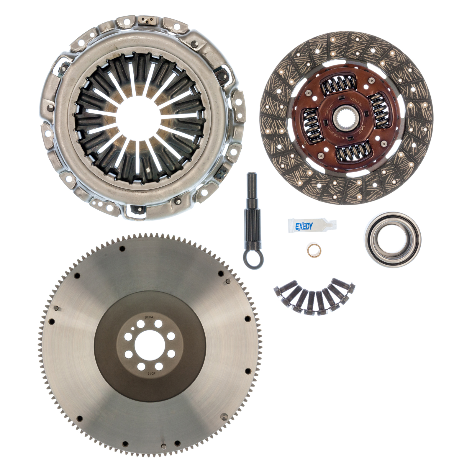 Exedy NSK1000FW - OE 2003-2006 Infiniti G35 V6 Clutch Kit (Includes solid flywheel)