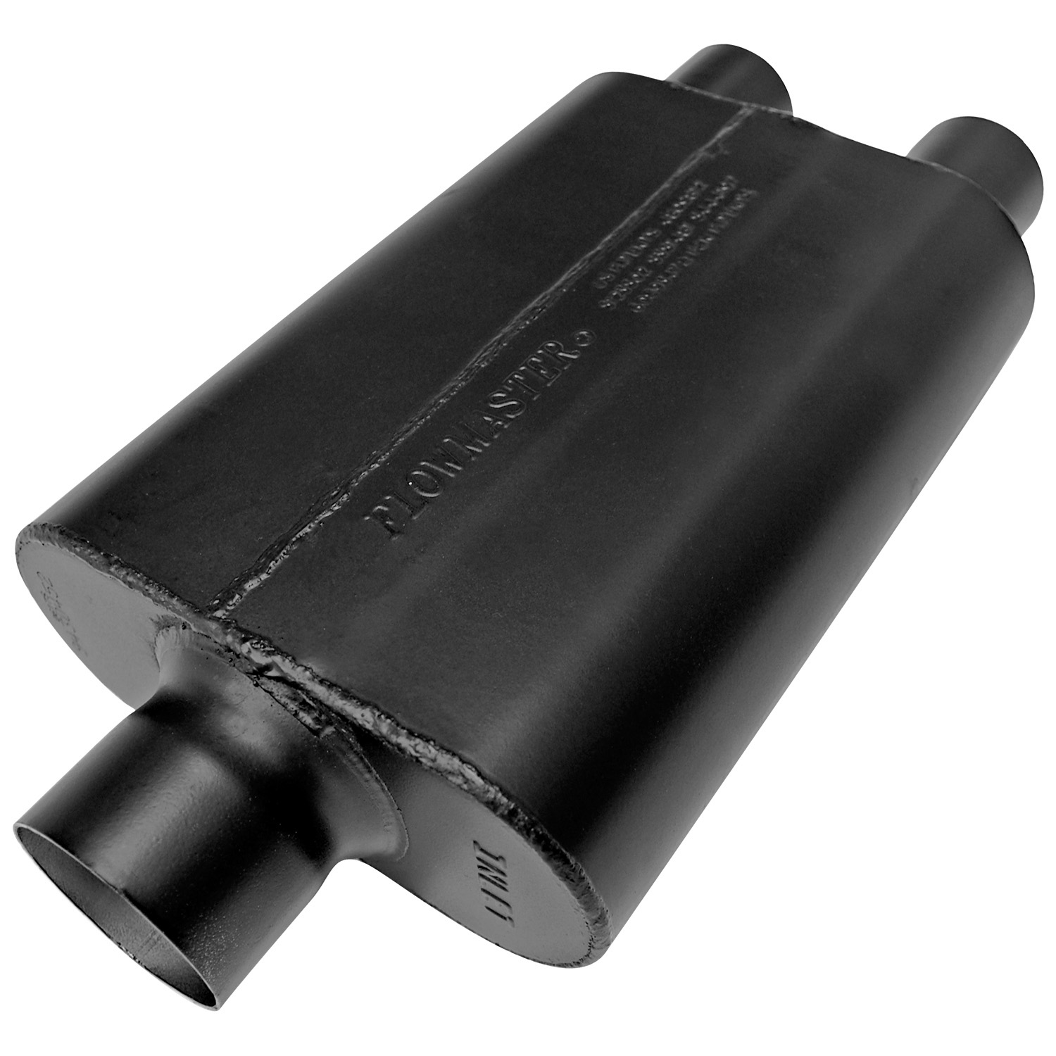 Flowmaster 9430472 - Super 44 Muffler - 3.00 Center In / 2.25 Dual Out - Aggressive Sound