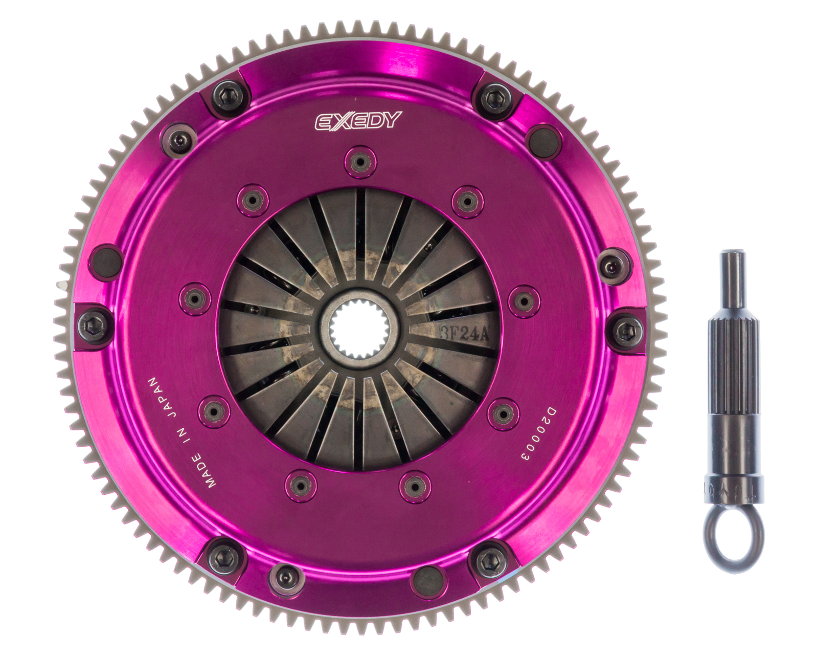 Exedy TH01SD - 1985-1989 Toyota Corolla GTS L4 Hyper Single Clutch Sprung Center Disc Push Type Cover Exedy TH01SD - 1985-1989 Toyota Corolla GTS L4 Hyper Single Clutch Sprung Center Disc Push Type Cover
