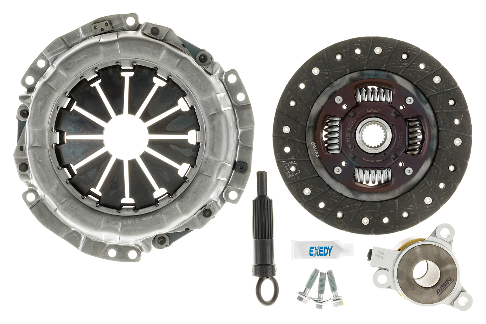 Exedy TYK1522 - OE 2014-2015 Toyota Corolla L4 Clutch Kit Exedy TYK1522 - OE 2014-2015 Toyota Corolla L4 Clutch Kit