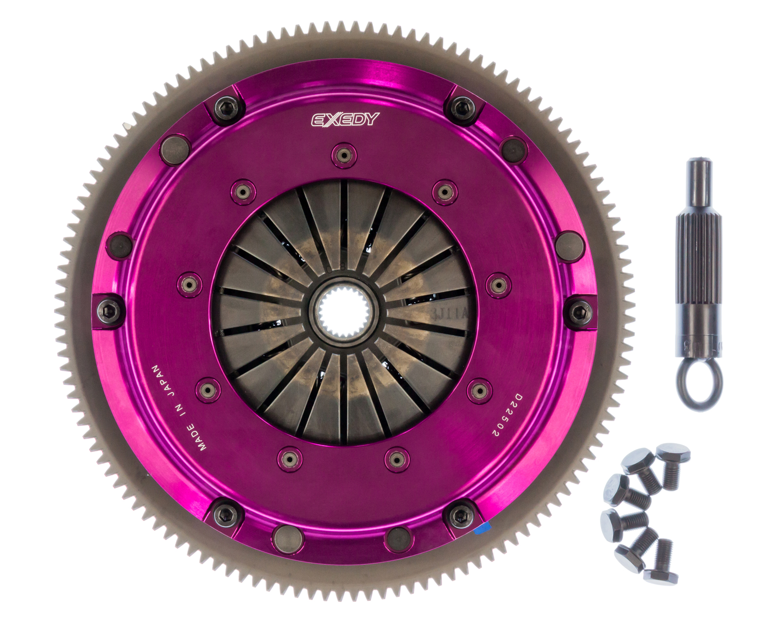 Exedy ZH02SD - 1986-1989 Mazda RX-7 R2 Hyper Single Clutch Sprung Center Disc Push Type Cover Exedy ZH02SD - 1986-1989 Mazda RX-7 R2 Hyper Single Clutch Sprung Center Disc Push Type Cover