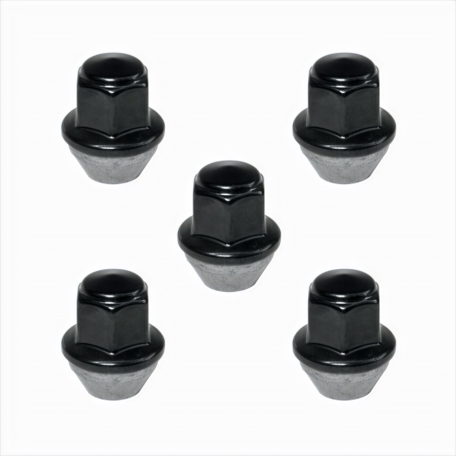 Ford Racing M-1012-MB - 15-17 Mustang Black Lug Nut Kit (5 Lug Nuts) Ford Racing M-1012-MB - 15-17 Mustang Black Lug Nut Kit (5 Lug Nuts)