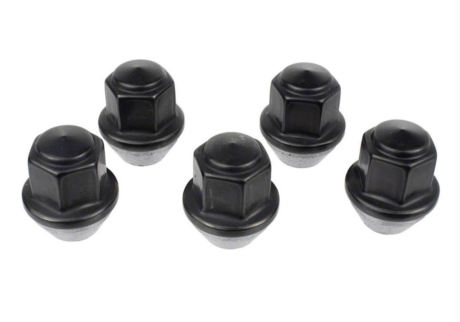 Ford Racing M-1012-BSB - M12 x 1.5 Black Lug Nut - Set of 5