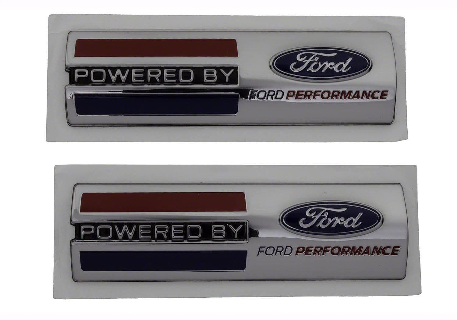 Ford Racing M-16098-PBFP - Powered by Ford Performance Badge (2 Badges) Ford Racing M-16098-PBFP - Powered by Ford Performance Badge (2 Badges)
