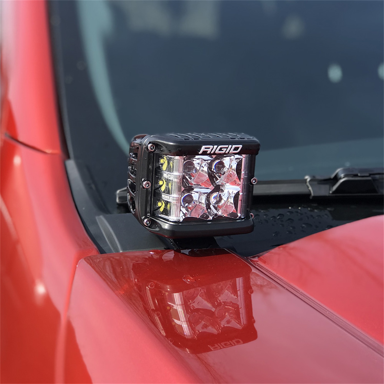 Ford Racing M-15200-RHM - 19-20 Ranger Off-Road Hood Hinge-Mounted Light KIT