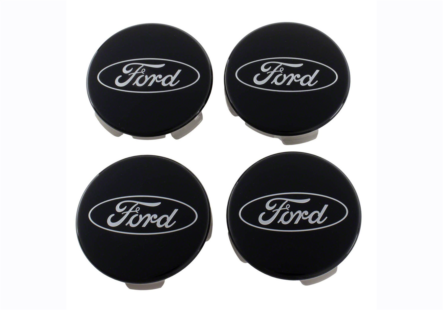 Ford Racing M-1096K-BCT - Ford Truck/SUV Black And Chrome Wheel Center Cap Kit Ford Racing M-1096K-BCT - Ford Truck/SUV Black And Chrome Wheel Center Cap Kit