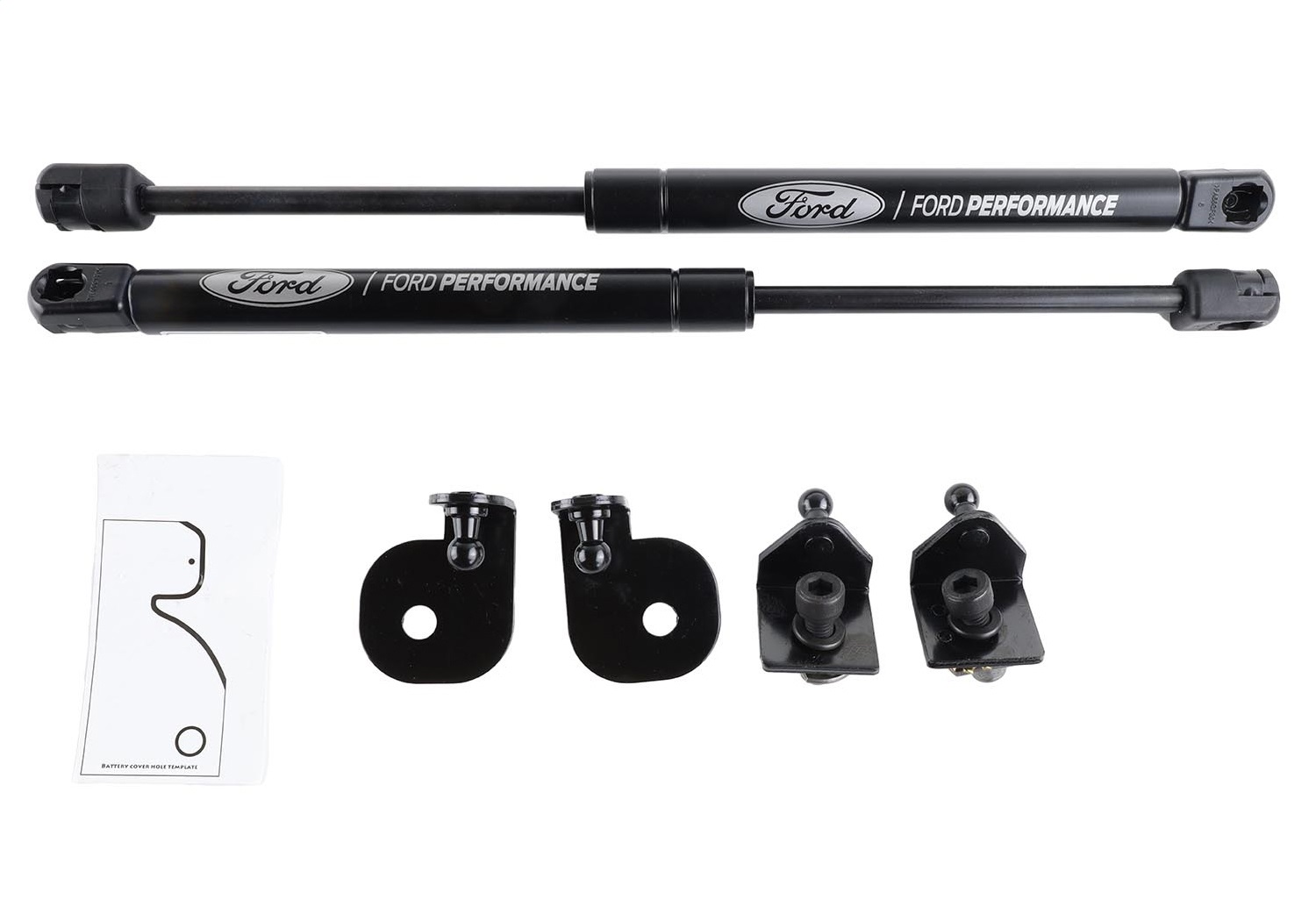 Ford Racing M-16826-M - 05-14 Mustang Hood Lift Kit w/ Laser Engraved Ford Performance Logo Ford Racing M-16826-M - 05-14 Mustang Hood Lift Kit w/ Laser Engraved Ford Performance Logo