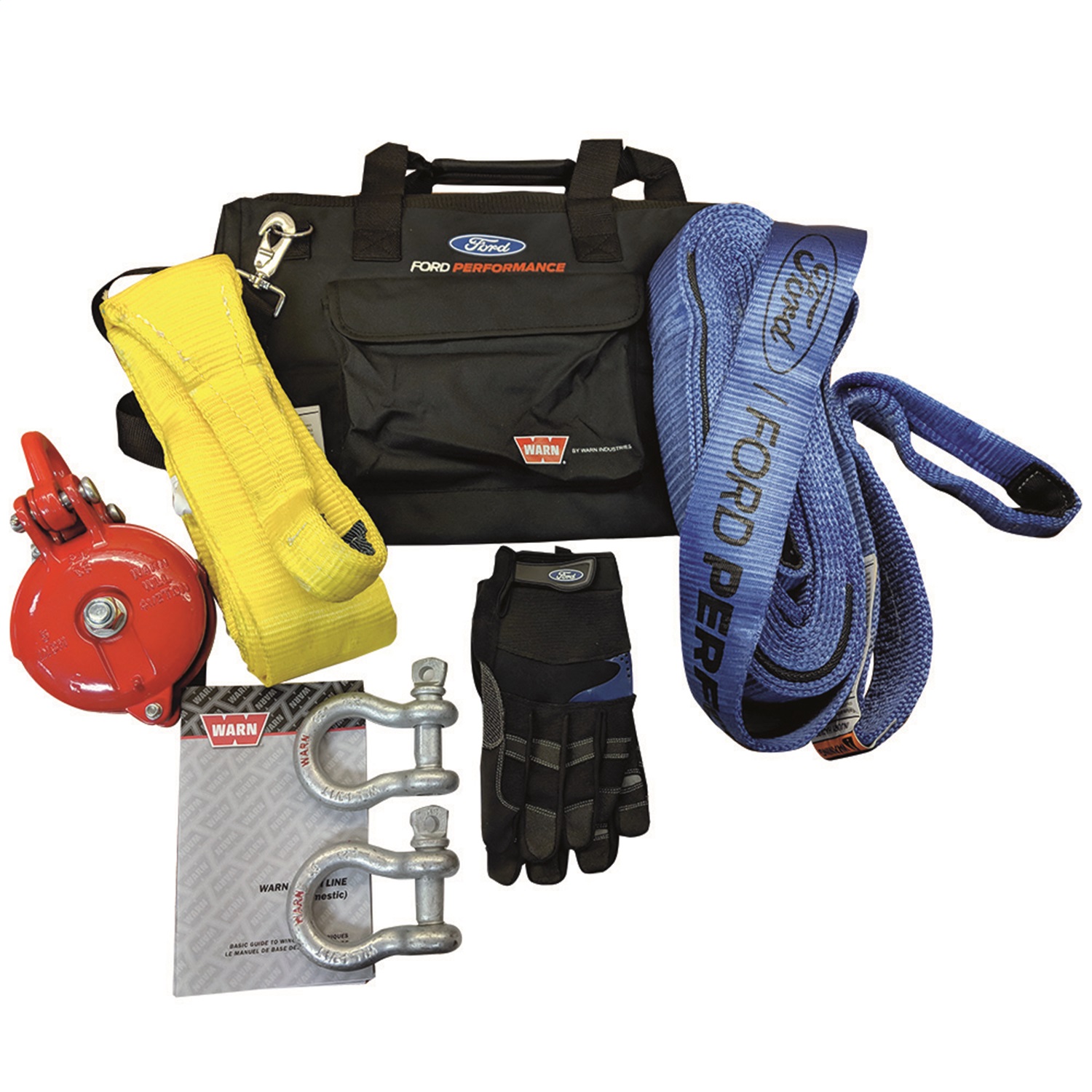Ford Racing M-1820-FPORRHD - Heavy Duty Off Road Recovery Kit