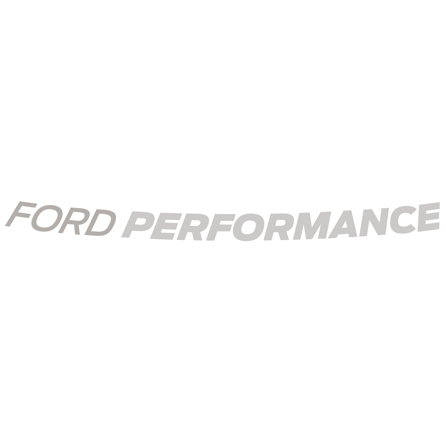 Ford Racing M-1820-RGS - Ford Performance Ranger Windshield Banner - Silver Ford Racing M-1820-RGS - Ford Performance Ranger Windshield Banner - Silver
