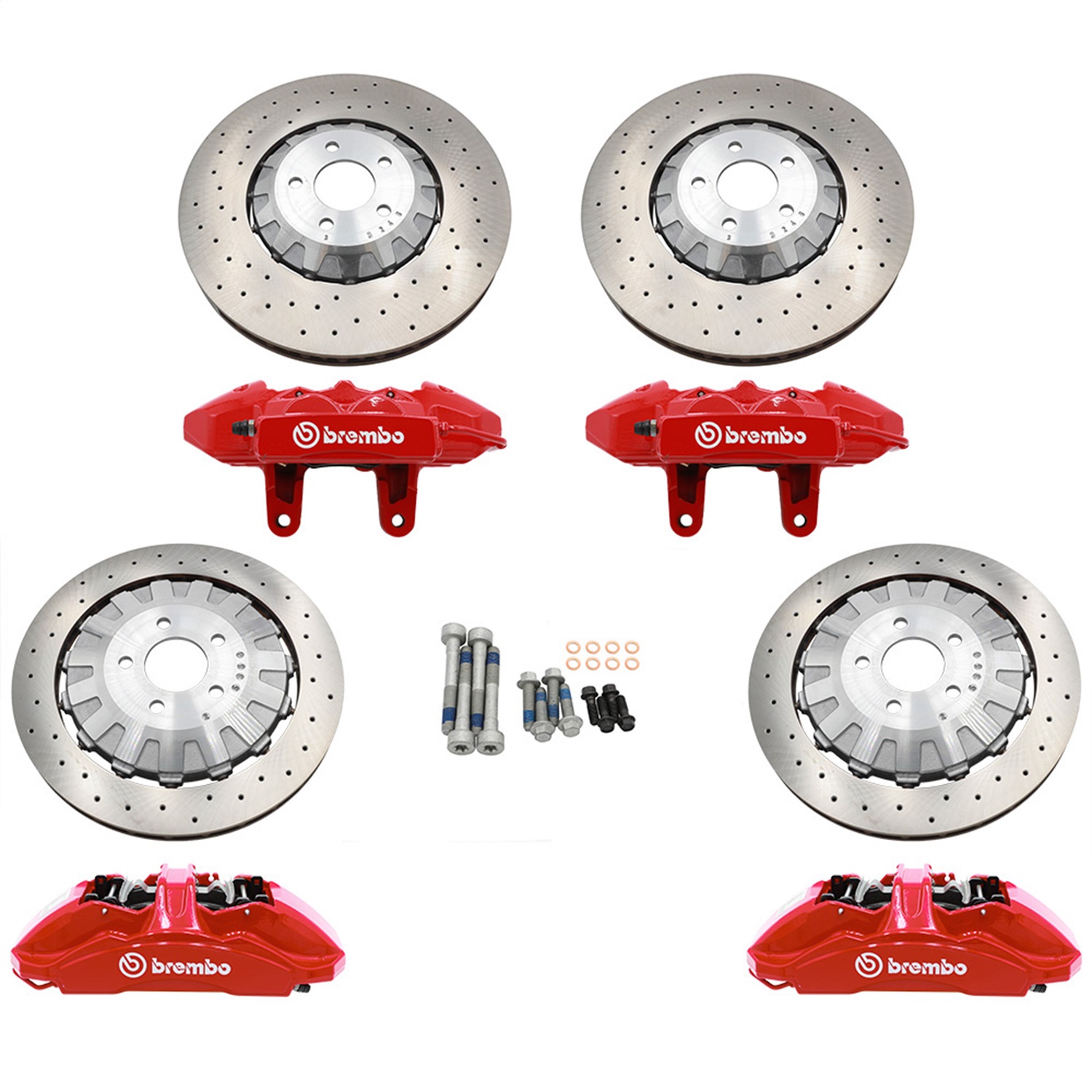 Ford Racing M-2300-AA - 2015-2017 Mustang GT350 Brake Upgrade Kit Ford Racing M-2300-AA - 2015-2017 Mustang GT350 Brake Upgrade Kit