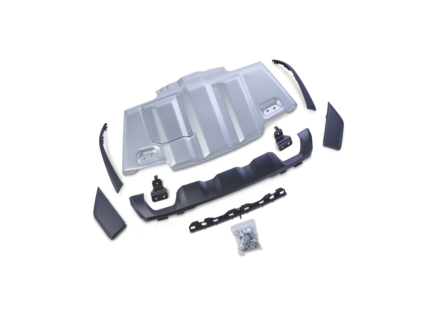 Ford Racing M-5018-FSP - 2021+ Ford F-150 Front Skid Plate Kit Ford Racing M-5018-FSP - 2021+ Ford F-150 Front Skid Plate Kit