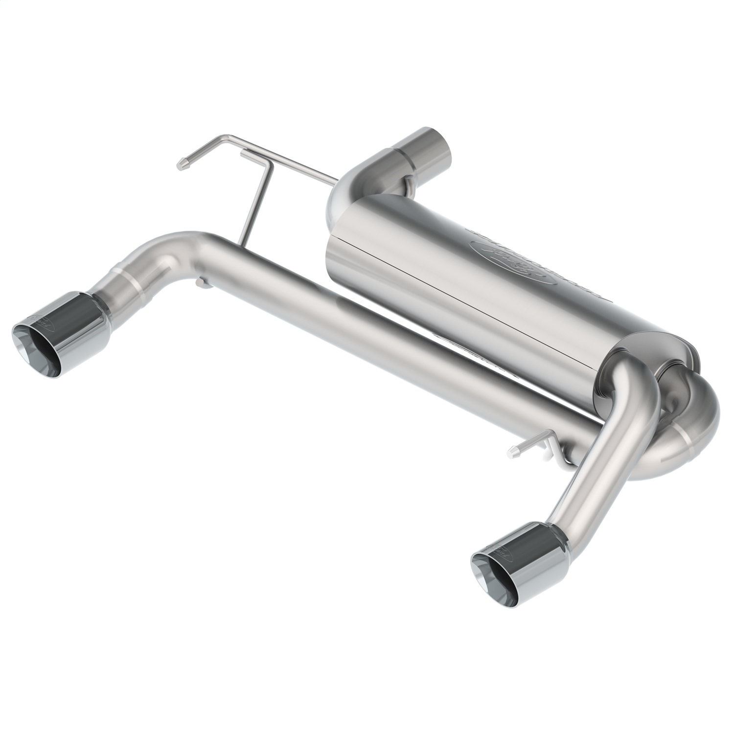 Ford Racing M-5230-BR7SC - 21-22 Bronco 2.7L Sport Tuned Axle-Back Exhaust - Chrome Tips