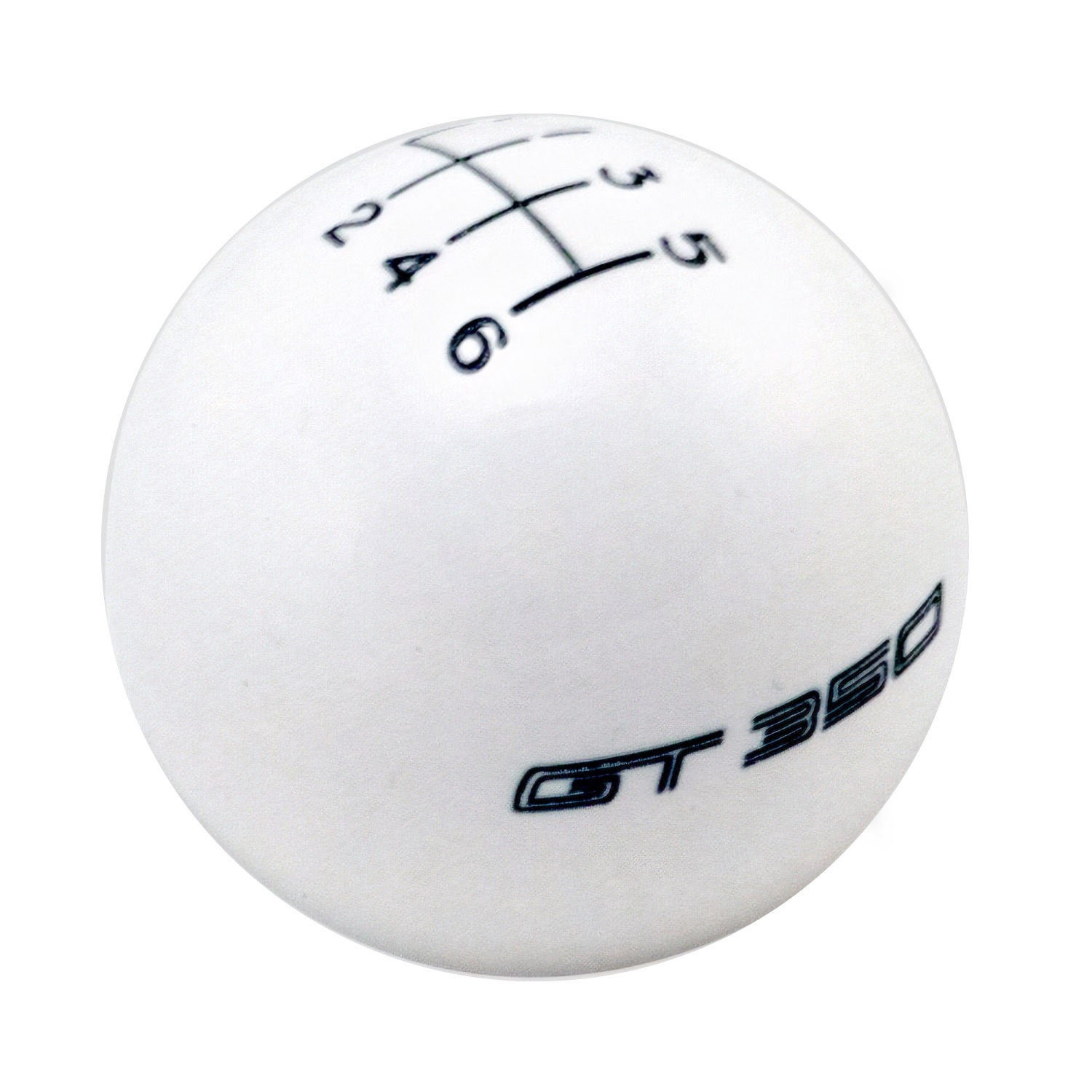 Ford Racing M-7213-M8SW - 15-19 Mustang GT350 White 6-Speed Shift Knob Ford Racing M-7213-M8SW - 15-19 Mustang GT350 White 6-Speed Shift Knob