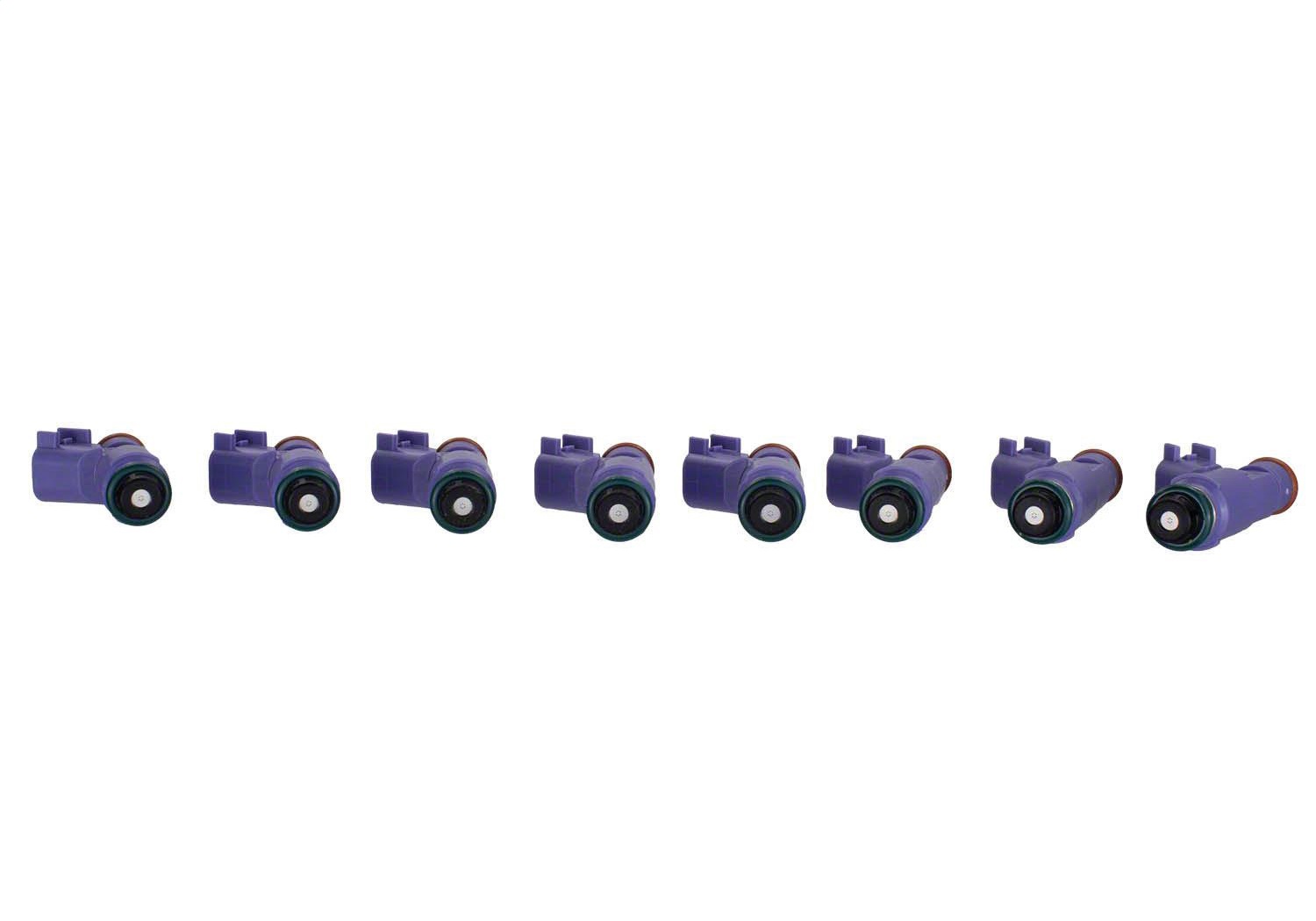 Ford Racing M-9593-LU24A - 24 LB/HR Fuel Injector Set of 8 Ford Racing M-9593-LU24A - 24 LB/HR Fuel Injector Set of 8