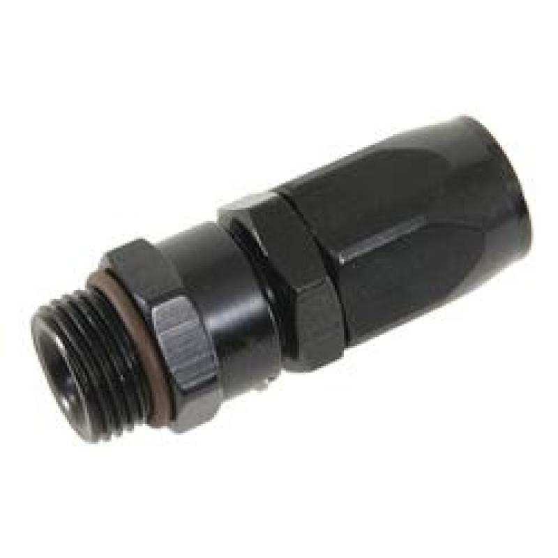 Fragola 180120-BL - 16AN Straight x 1 1/16 - 12 (12) Hose End - Black Fragola 180120-BL - 16AN Straight x 1 1/16 - 12 (12) Hose End - Black