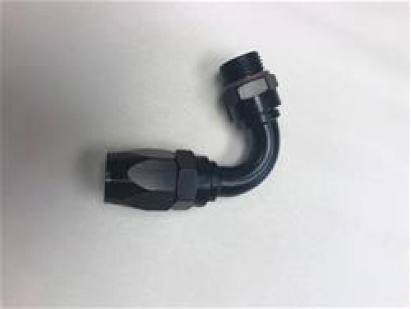 Fragola 231210-BLRAD - 10AN Male Rad Fitting x 120 Degree Pro-Flow Hose End - Black Fragola 231210-BLRAD - 10AN Male Rad Fitting x 120 Degree Pro-Flow Hose End - Black