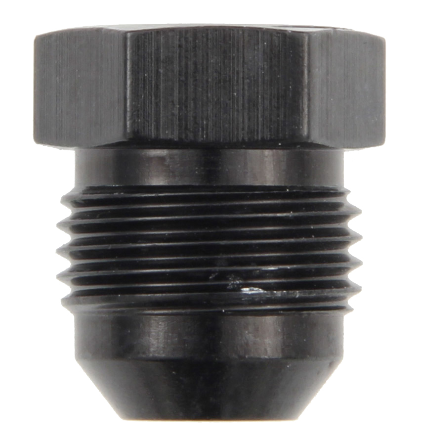 Fragola 480606-BL - 6AN Aluminum Flare Plug - Black