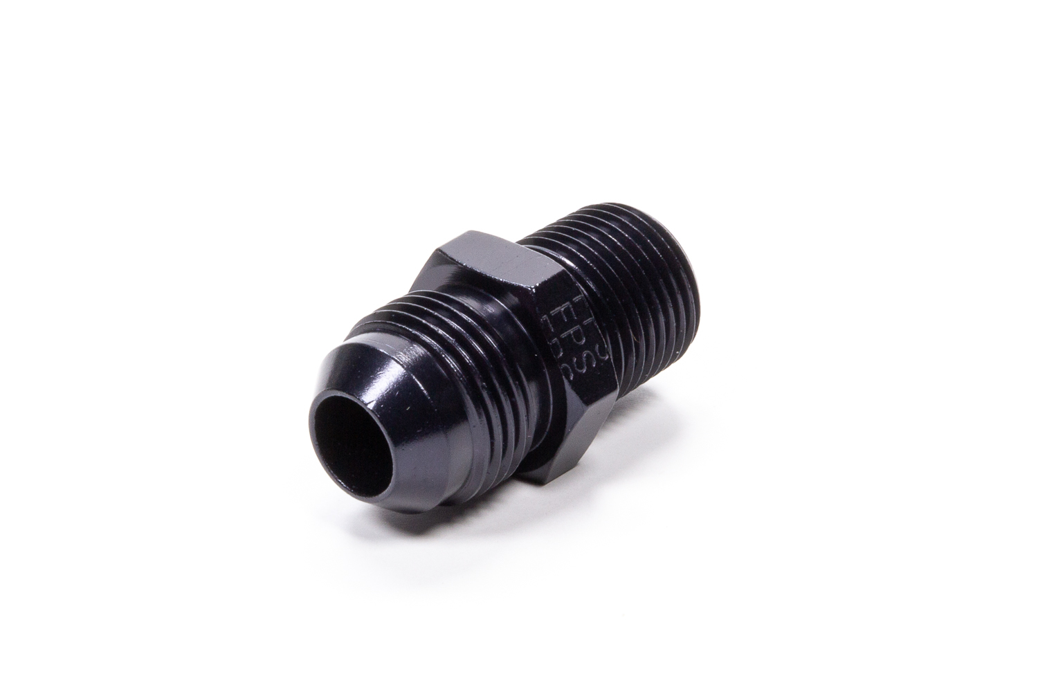 Fragola 481609-BL - 10AN x 3/4 NPT Straight Adapter - Black