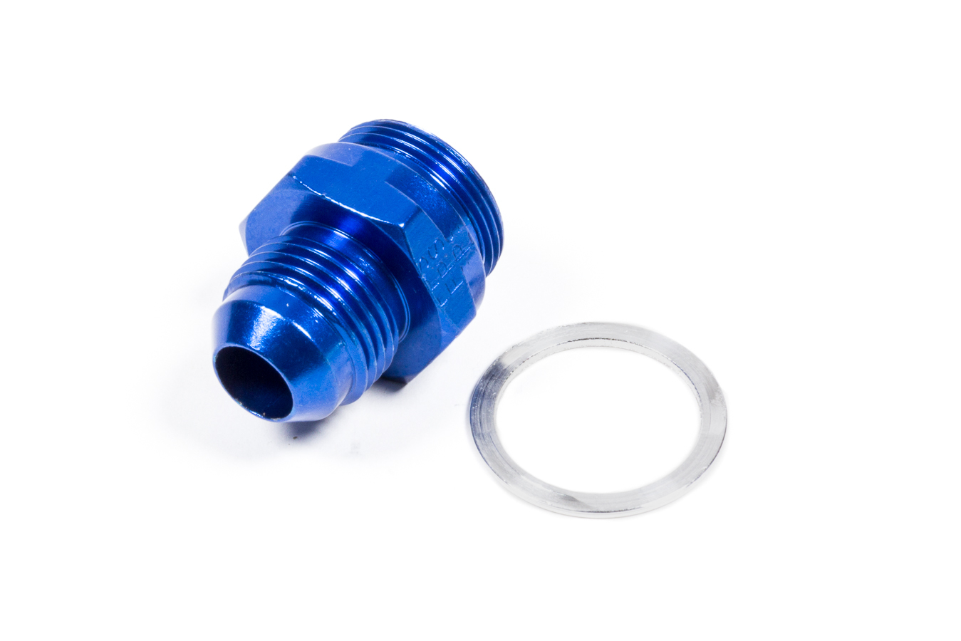 Fragola 491948 - 8AN x 7/8-20 Male Adapter-Dual Feed