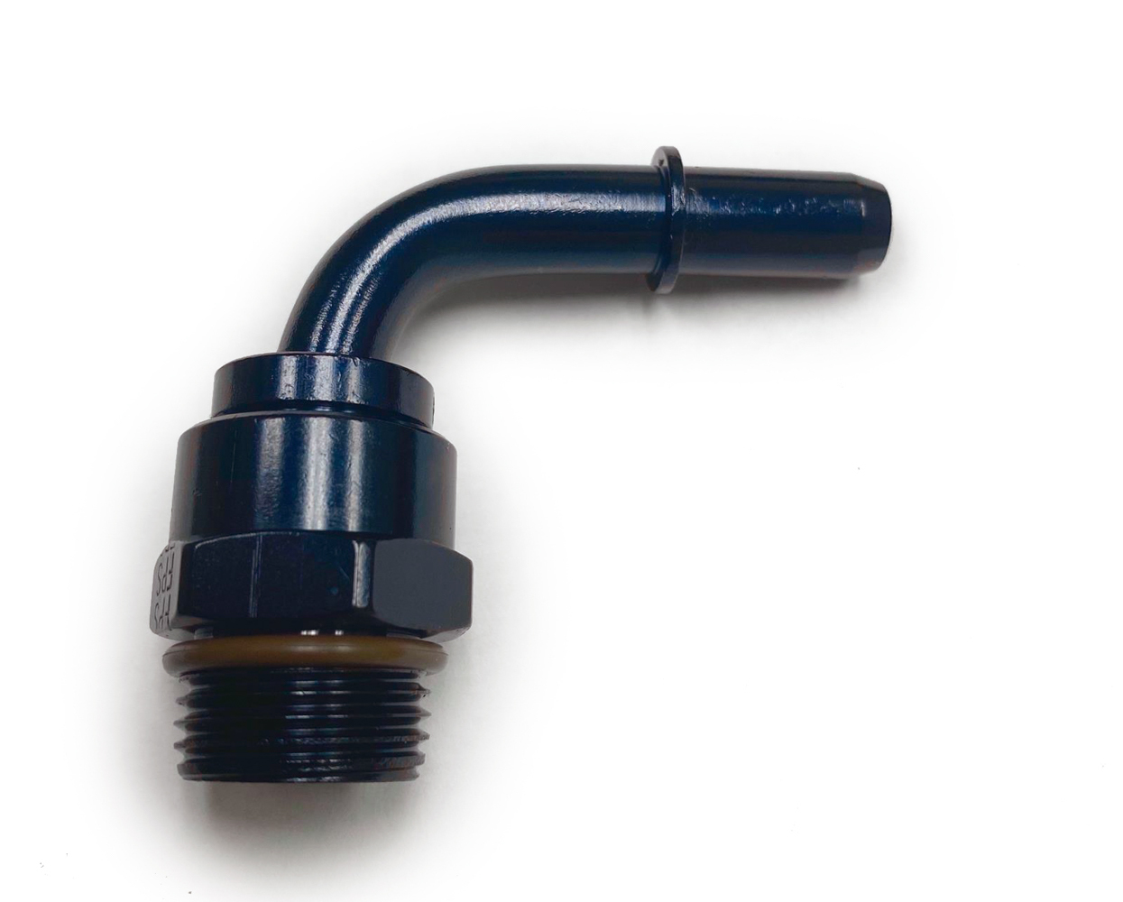 Fragola 997518-BL - 3/4-16 (8) ORB x 3/8in Male EFI Quick Disconnect 90 Degree