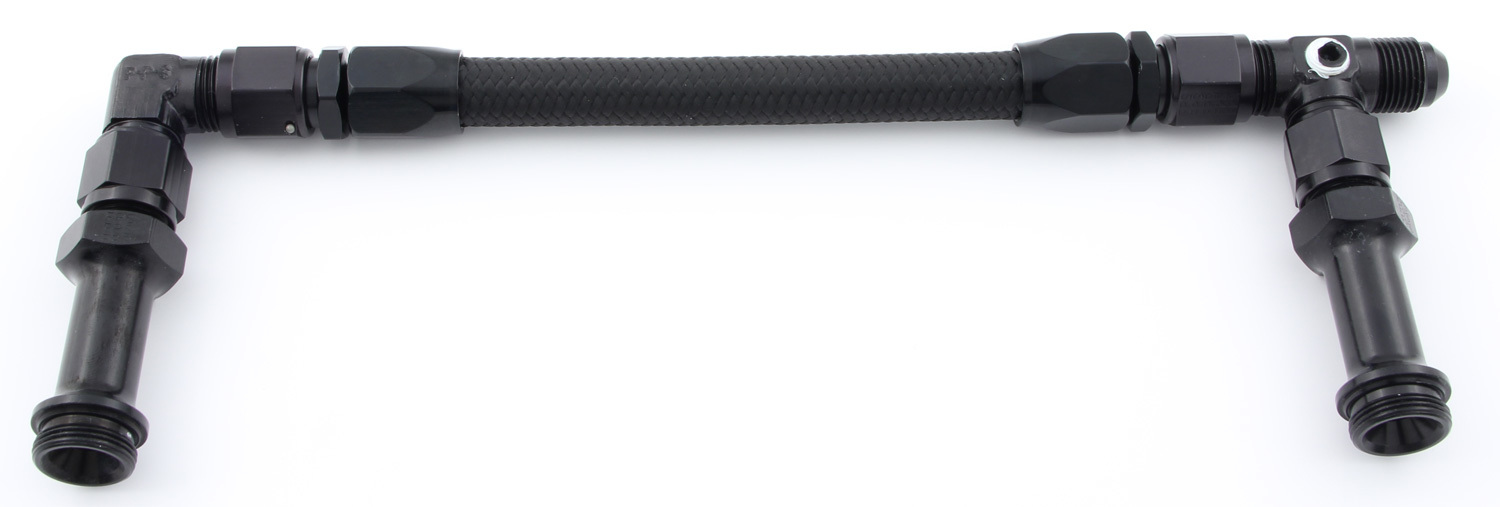 Fragola 930005-BL - 7/8-20 Dual Inlet 4500 -8AN Competition Fuel Line Kit