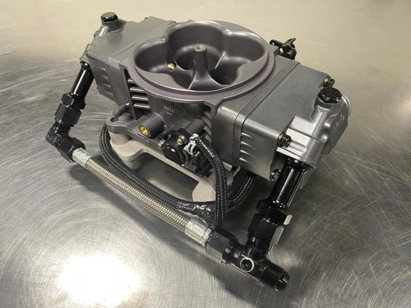 Fragola 920038-BL - 8AN Holly EFI Stealth 4500 Feed Line Kit - Stainless Hose