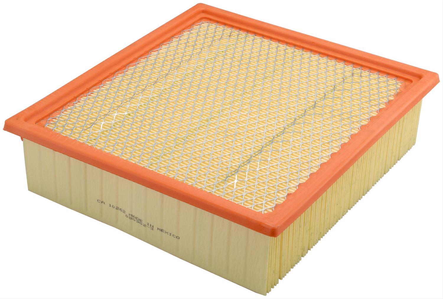 Fram CA10262 - Air Filter Element - Extra Guard - Panel - 10.47 in x 9.929 in - 1.872 in Tall - Paper - White - Ford Fullsize SUV / Truck 2007-21 - Each