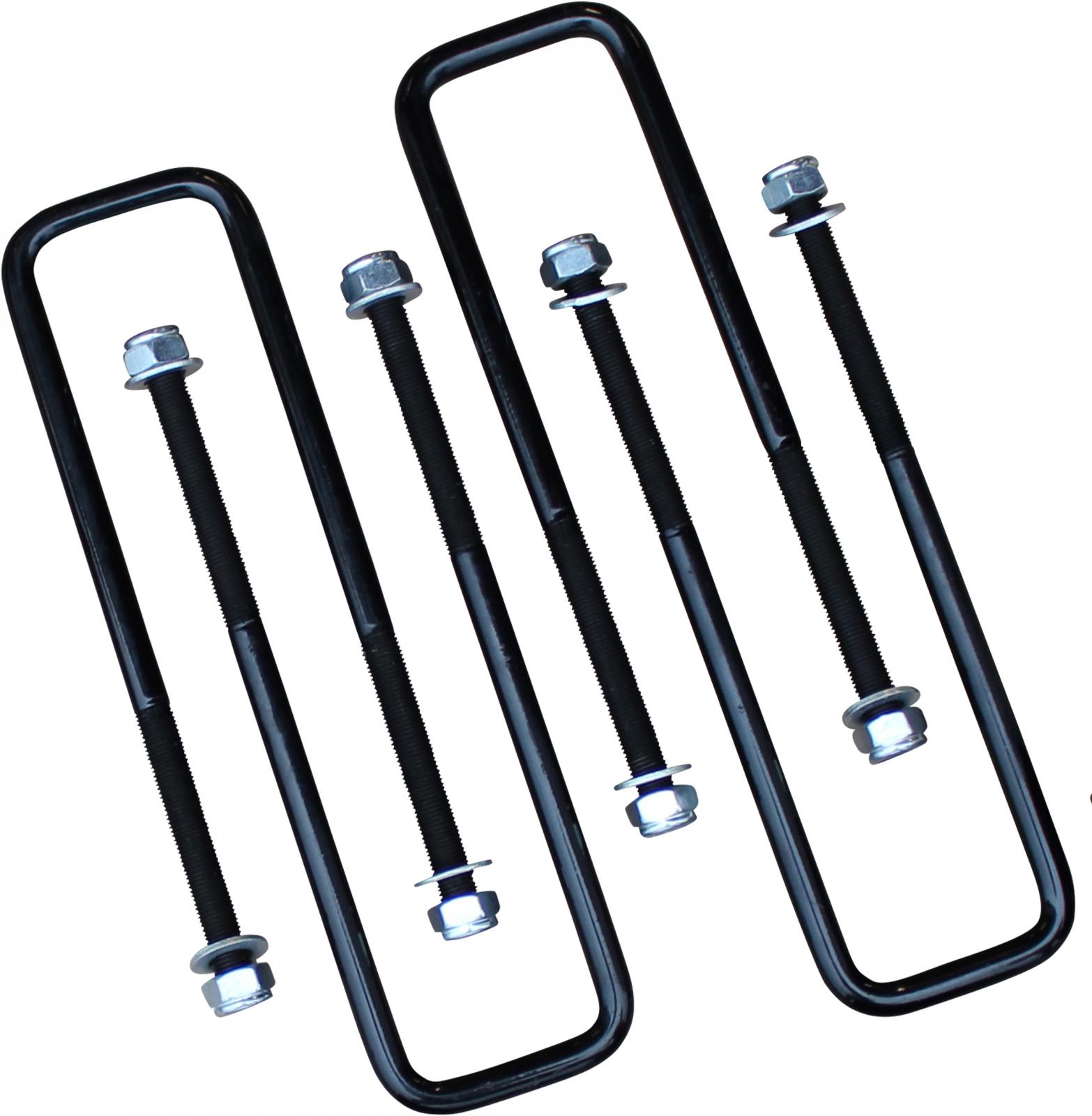 Freedom Offroad FO-F404 - U Bolts for 2-3 Inch Lift 04-20 Set of 4 F-150 06-08 Mark LT Freedom Off-Road