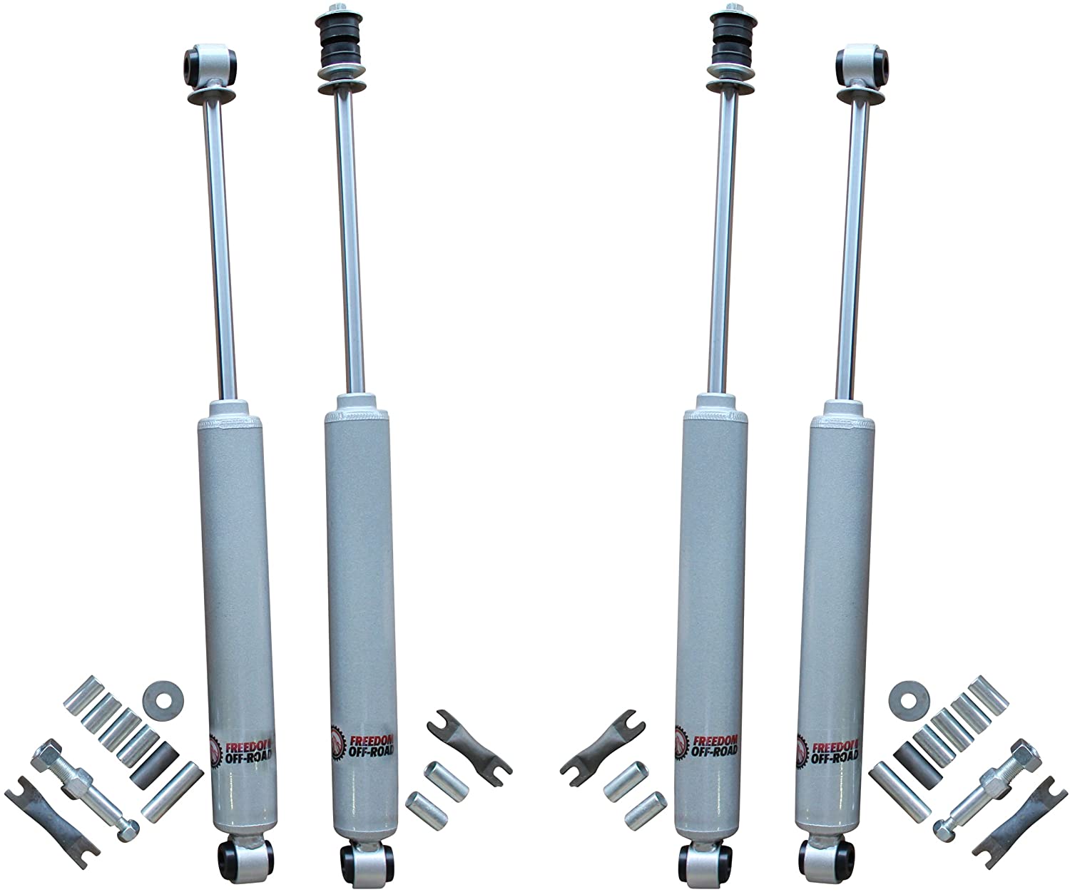 Freedom Offroad FO-SH302-4-6 - Extended Nitro Shocks for 4-6 Inch Lift 85-01 Cherokee Freedom Off-Road Freedom Offroad FO-SH302-4-6 - Extended Nitro Shocks for 4-6 Inch Lift 85-01 Cherokee Freedom Off-Road