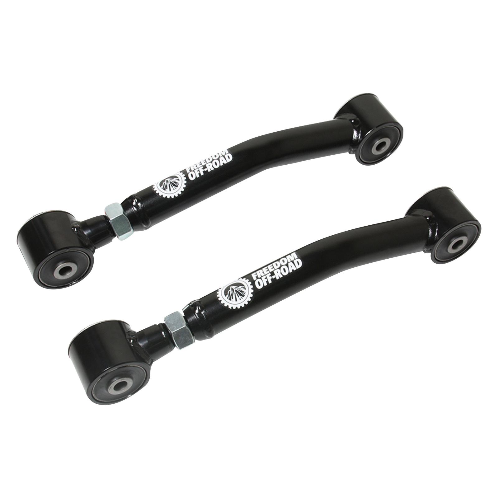 Freedom Offroad FO-J705L-ADJ - Adjustable Lower Control Arms 0-8 Inch Lift 84-01 Cherokee 97-06 Wrangler Freedom Off-Road