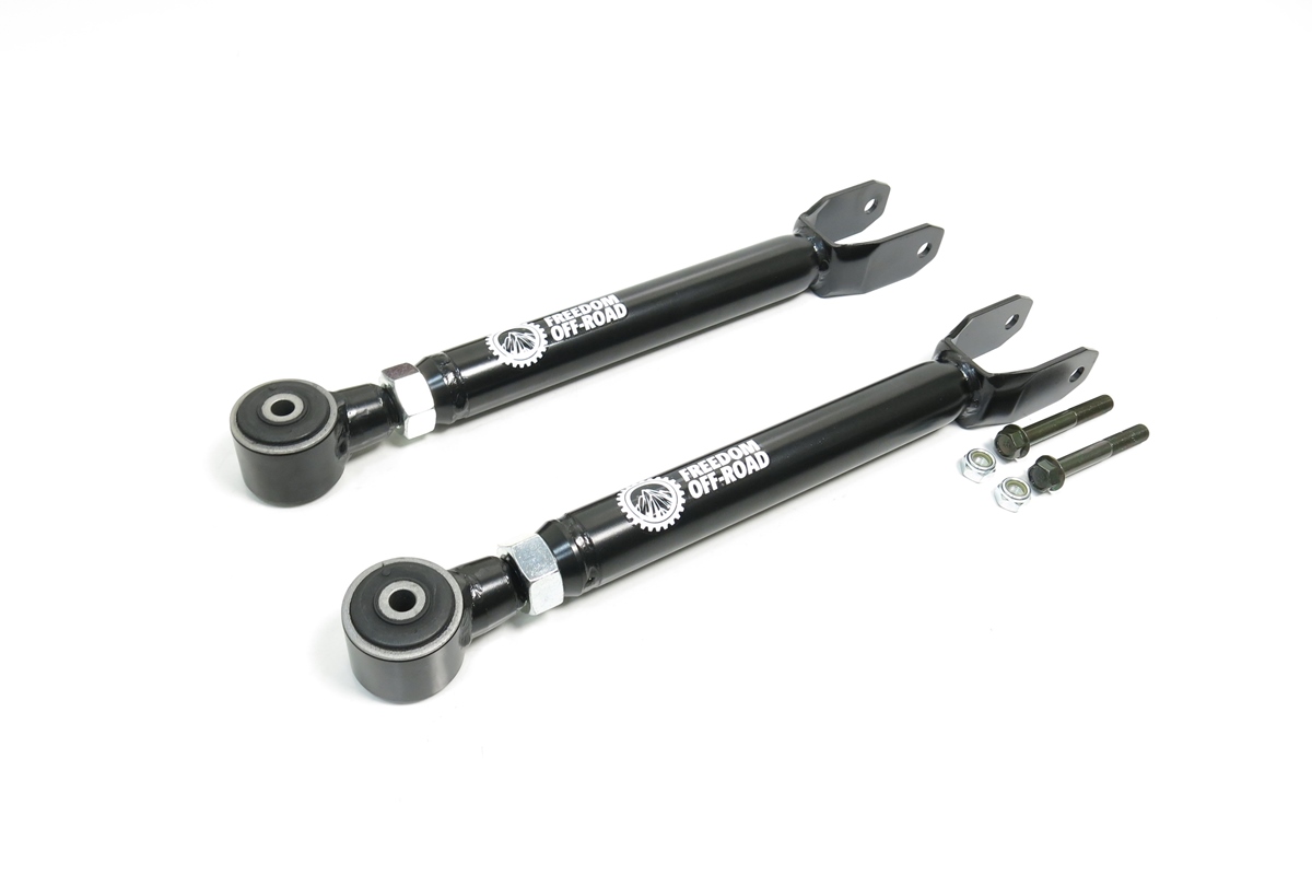 Freedom Offroad FO-J703FU-ADJ - Adjustable Front Upper Control Arms 0-6.5 Inch Lift 07-18 Wrangler JK Freedom Off-Road Freedom Offroad FO-J703FU-ADJ - Adjustable Front Upper Control Arms 0-6.5 Inch Lift 07-18 Wrangler JK Freedom Off-Road