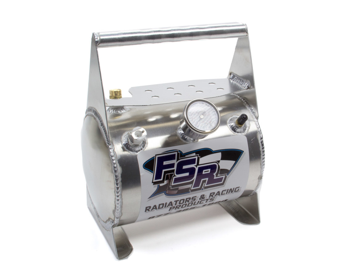 FSR Racing 122853 - Tire Pressure Relief Valve Tank - Up to 15 psi - Aluminum - Natural - Each FSR Racing 122853 - Tire Pressure Relief Valve Tank - Up to 15 psi - Aluminum - Natural - Each