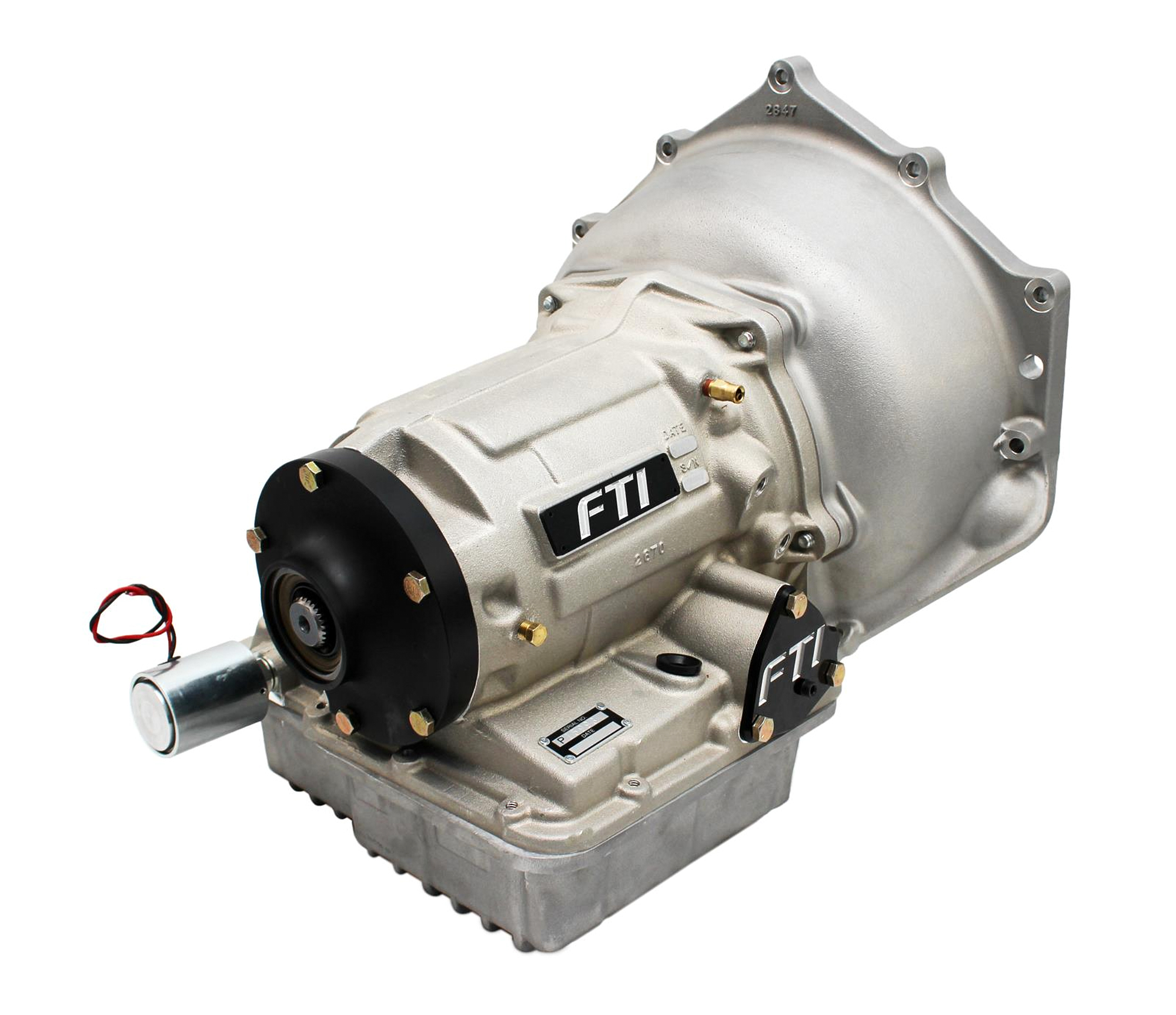 FTI Performance PPG5S - FTI Powerglide Transmission - Level 5 - 1500HP - Aftermarket Case - Short - Pro Transbrake - GM Bell