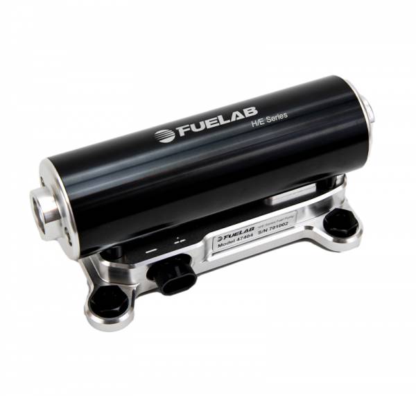 Fuelab 47403 - High Efficiency EFI (Electronic Fuel Injection)In Line Fuel Pump Rated Up To 1250HP Street/Strip Twin Screw DC Brushless Driven Fuel Pump