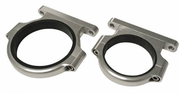 Fuelab 45101 - Plate Mount Fuel Pump Billet Bracket Set (2) Brackets for Each Pump