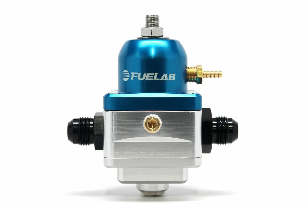 Fuelab 52901-3 - Regulator Adjustable Electronic (1) -6 inlet (1) -6 return Blue