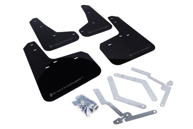 Rally Armor MF27-UR-BLK/GRY - 12-19 Ford Focus ST / 16-19 RS Black Mud Flap w/Grey Logo Rally Armor MF27-UR-BLK/GRY - 12-19 Ford Focus ST / 16-19 RS Black Mud Flap w/Grey Logo