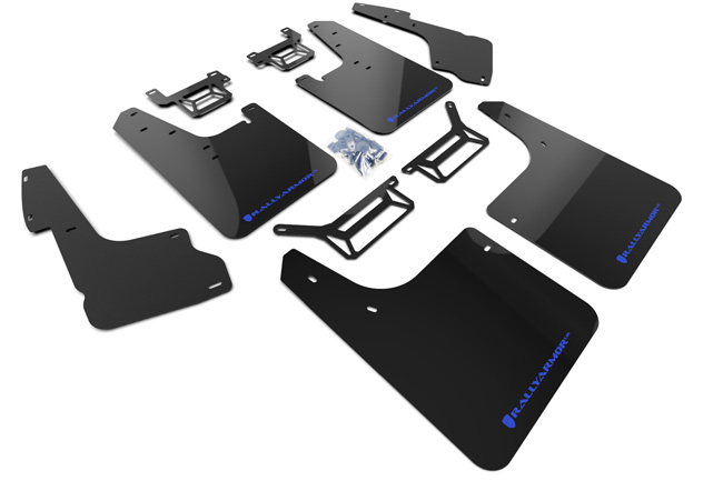 Rally Armor MF48-UR-BLK/BL - 2012-2024 Toyota 4Runner Base, Limited, TRD Pro - Black Mud Flap/Blue Logo Rally Armor MF48-UR-BLK/BL - 2012-2024 Toyota 4Runner Base, Limited, TRD Pro - Black Mud Flap/Blue Logo