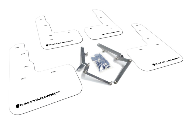 Rally Armor MF47-UR-WH/BLK - 17-22 Honda Civic Type R White UR Mud Flap w/Black Logo Rally Armor MF47-UR-WH/BLK - 17-22 Honda Civic Type R White UR Mud Flap w/Black Logo