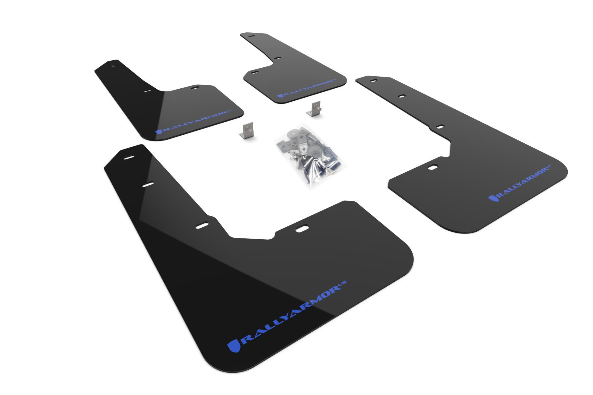 Rally Armor MF76-UR-BLK/BL - 22-25 Subaru Outback Wilderness Black Mud Flap Blue Logo Rally Armor MF76-UR-BLK/BL - 22-25 Subaru Outback Wilderness Black Mud Flap Blue Logo