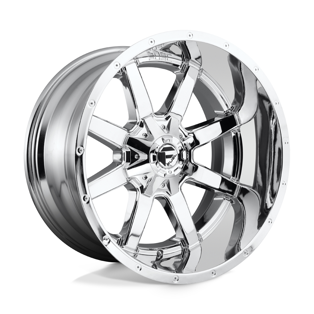 Fuel Wheels D53620909850 - Aluminum Wheels 20X9 Maverick D536 6 On 135/6 On 139.7 Chrome 106.4 Bore 1 Offset Fuel Off Road Wheels