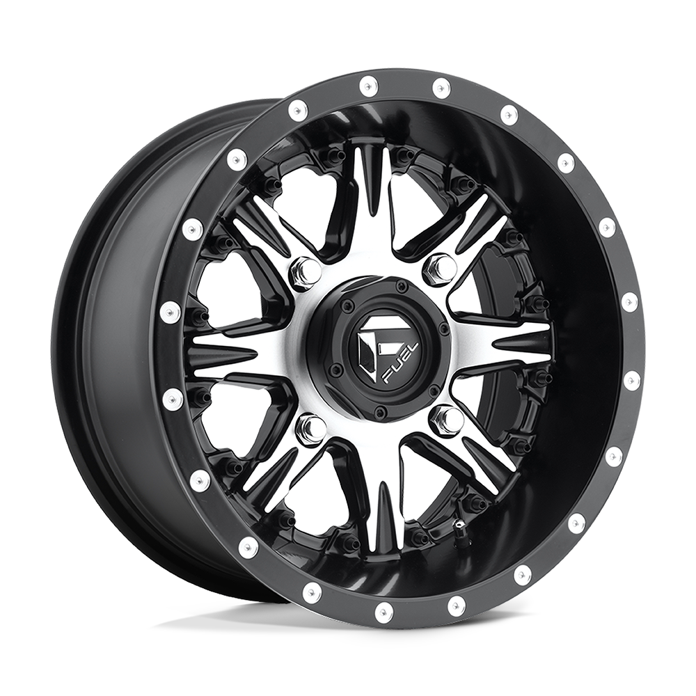 Fuel Wheels D5411470A544 - D541 Nutz Utv 14X7 Matte Black Machined
