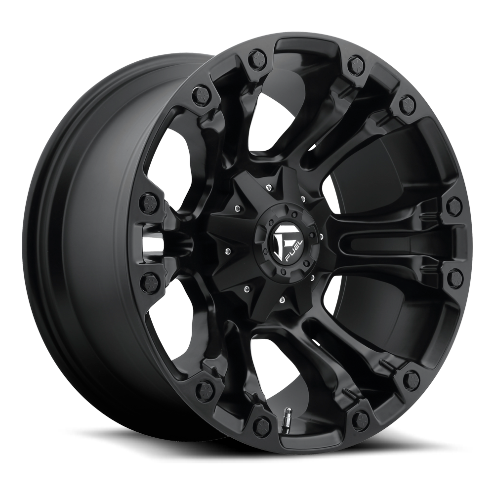 Fuel Wheels D56020907050 - Aluminum Wheels 20X9 Vapor D560 5 On 139.7/5 On 150 Matte Black 110.3 Bore 1 Offset Fuel Off Road Wheels