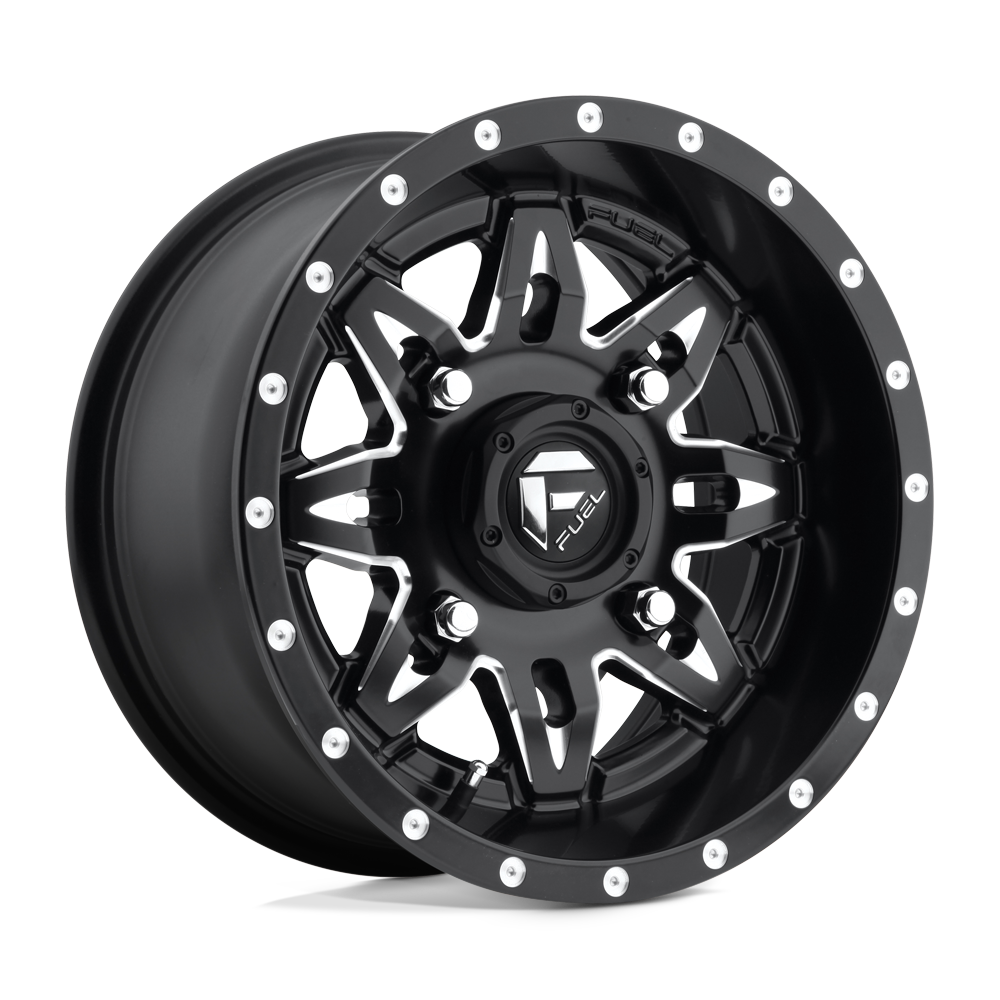 Fuel Wheels D5671570A644 - D567 Lethal 15X7 Matte Black Milled