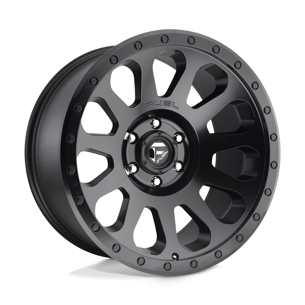 Fuel Wheels D57920008347 - Aluminum Wheels 20X10 Vector D579 6 On 139.7 Matte Black 108 Bore -18 Offset Fuel Off Road Wheels Fuel Wheels D57920008347 - Aluminum Wheels 20X10 Vector D579 6 On 139.7 Matte Black 108 Bore -18 Offset Fuel Off Road Wheels