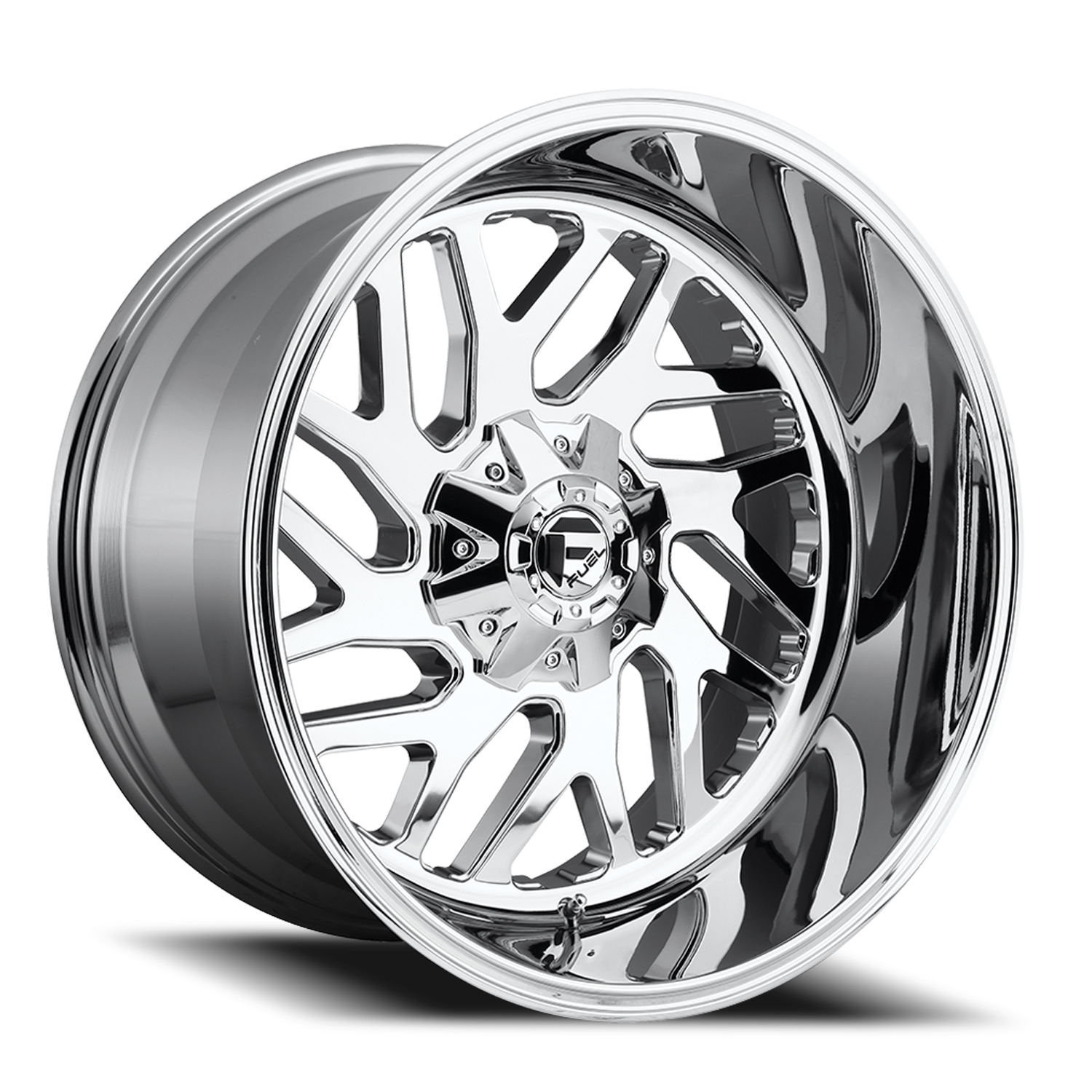 Fuel Wheels D60922209846 - Aluminum Wheels 22X12 Triton D609 6 On 135/6 On 139.7 Chrome Plated 106.1 Bore -44 Offset Mesh Spoke Fuel Off Road Wheels Fuel Wheels D60922209846 - Aluminum Wheels 22X12 Triton D609 6 On 135/6 On 139.7 Chrome Plated 106.1 Bore -44 Offset Mesh Spoke Fuel Off Road Wheels