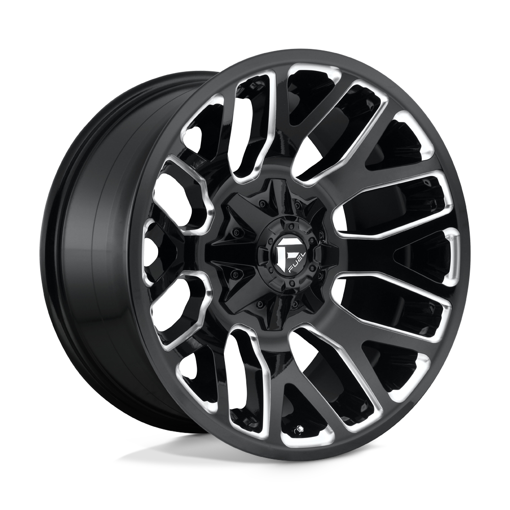 Fuel Wheels D62320009847 - D623 Warrior 20X10 Gloss Black Milled