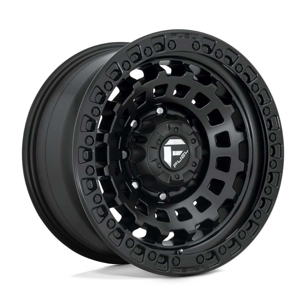 Fuel Wheels D63318908450 - Aluminum Wheels 18X9 Zephyr D633 6 On 139.7 Matte Black 106.1 Bore 1 Offset Fuel Off Road Wheels